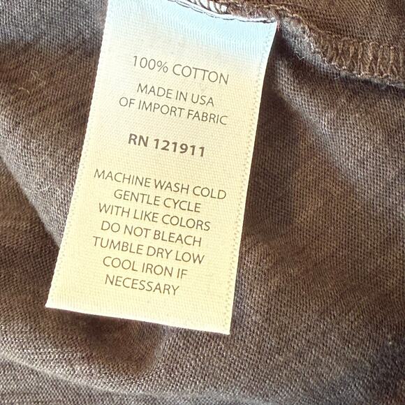 LNA Revolve Double Cut Slub Tee M Charcoal Gray‎ SoftGrunge CoolGirl Minimalist - Picture 5 of 7